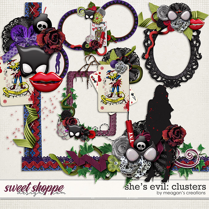 She's Evil: Clusters by Meagan's Creations She's Evil: Clusters by Meagan's Creations