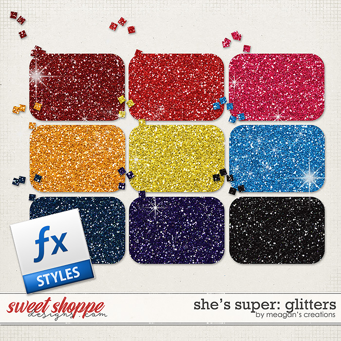She's Super: Glitters by Meagan's Creations She's Super: Glitters by Meagan's Creations