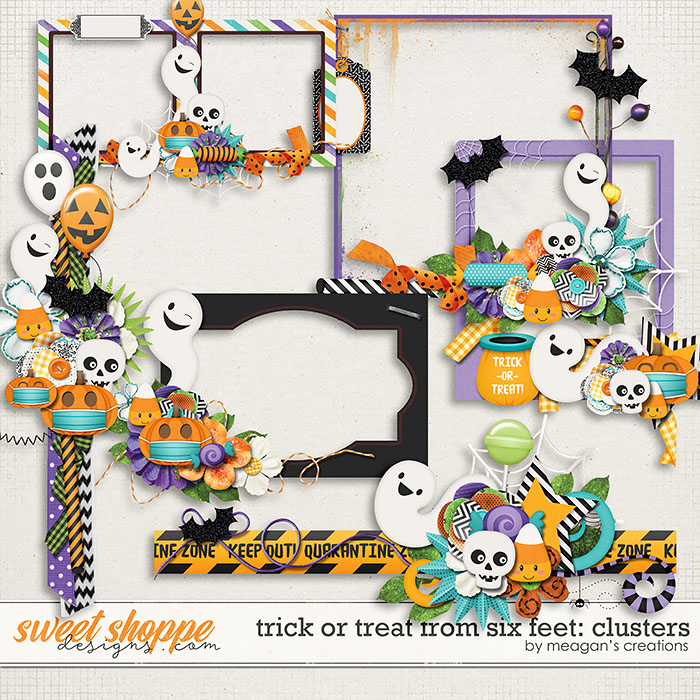 Trick or Treat From Six Feet: Clusters by Meagan's Creations Trick or Treat From Six Feet: Clusters by Meagan's Creations