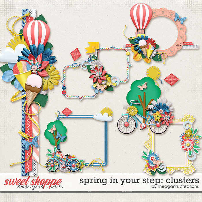 Spring in Your Step: Clusters by Meagan's Creations Spring in Your Step: Clusters by Meagan's Creations