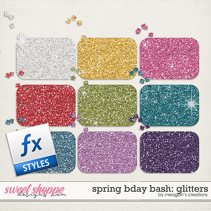 Spring Bday Bash:Glitters by Meagan's Creations Spring Bday Bash:Glitters by Meagan's Creations