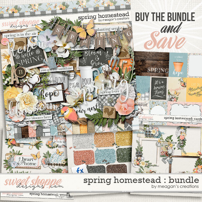 Spring Homestead: Collection Bundle by Meagan's Creations