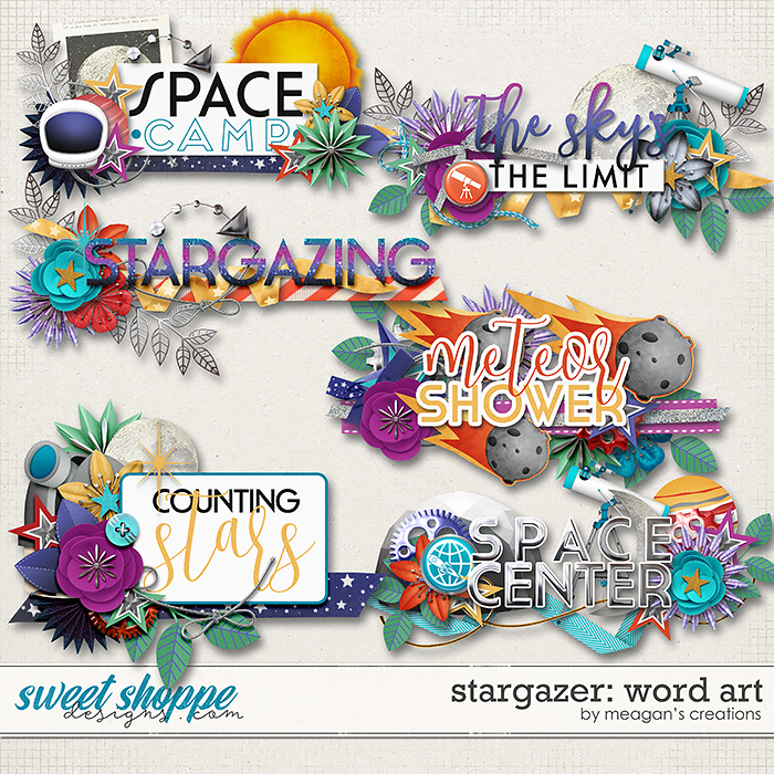 Stargazer: Word Art by Meagan's Creations
