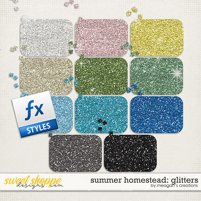 Summer Homestead: Glitters by Meagan's Creations