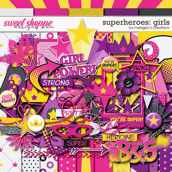 Superheroes : Girls by Meagan's Creations Superheroes : Girls by Meagan's Creations