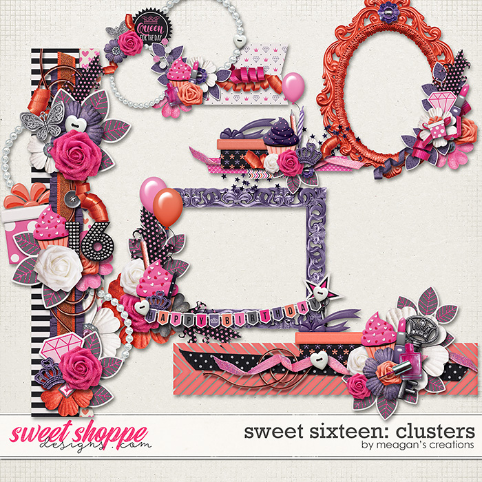 Sweet Sixteen: Clusters by Meagan's Creations