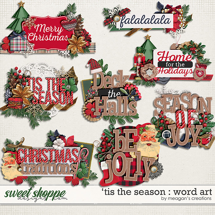 'Tis the Season : Word Art by Meagan's Creations 'Tis the Season : Word Art by Meagan's Creations