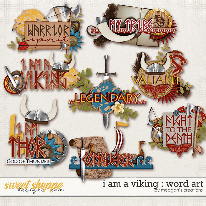 I Am A Viking : Word Art by Meagan's Creations I Am A Viking : Word Art by Meagan's Creations
