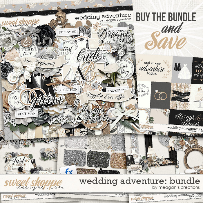Wedding Adventure: Collection Bundle by Meagan's Creations