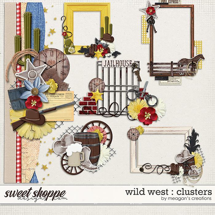 Wild West : Clusters by Meagan's Creations Wild West : Clusters by Meagan's Creations