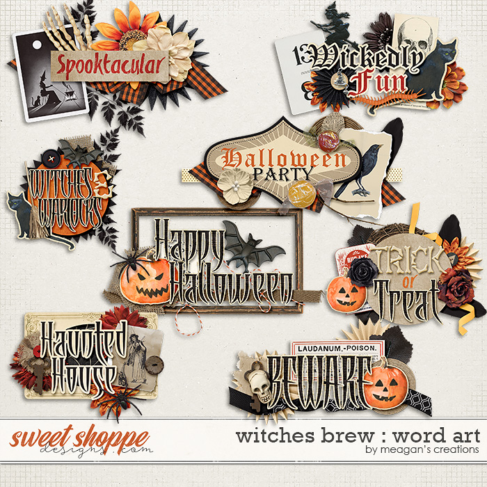 Witches Brew : Word Art by Meagan's Creations Witches Brew : Word Art by Meagan's Creations