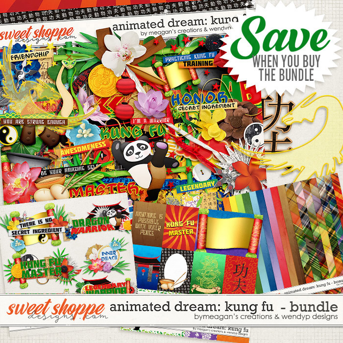 Animated Dream: Kung Fu Bundle by Meagan's Creations & WendyP Designs