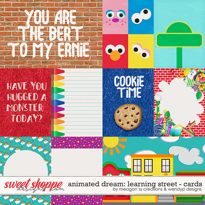 Animated Dream: Learning Street - cards by Meagan's Creations & WendyP Designs