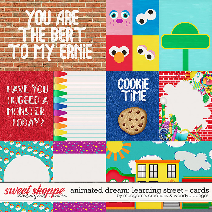 Animated Dream: Learning Street - cards by Meagan's Creations & WendyP Designs Animated Dream: Learning Street - cards by Meagan's Creations & WendyP Designs