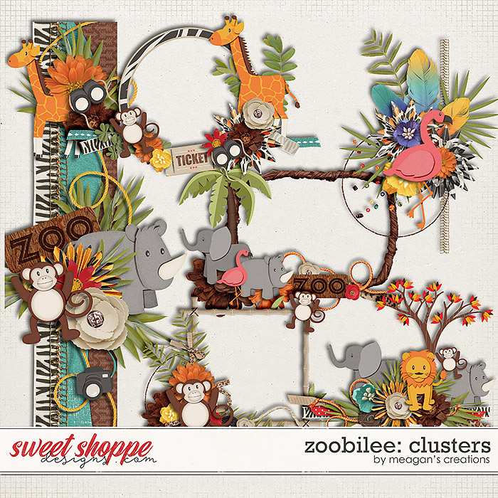 Zoobilee : Clusters by Meagan's Creations Zoobilee : Clusters by Meagan's Creations