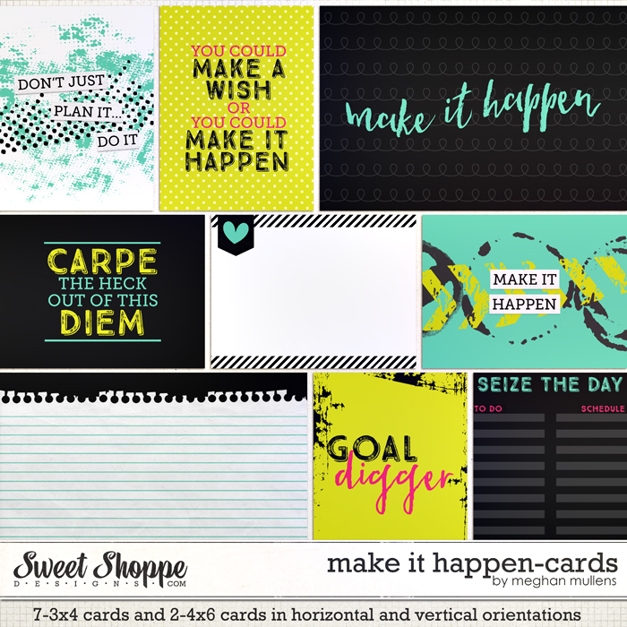 Make It Happen-Project Cards by Meghan Mullens Make It Happen-Project Cards by Meghan Mullens