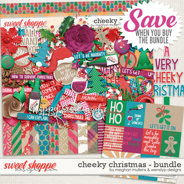 Cheeky Christmas-Bundle by WendyP Designs & Meghan Mullens