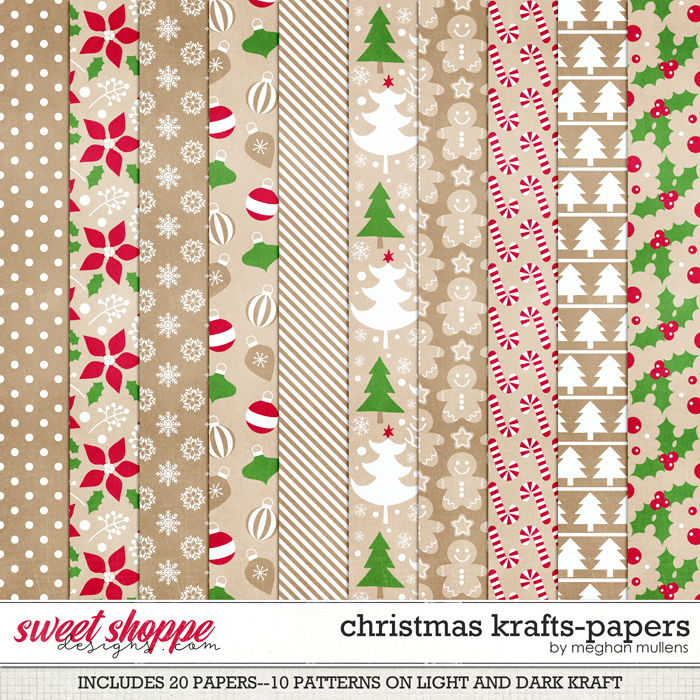 Christmas Krafts-Paper Pack by Meghan Mullens Christmas Krafts-Paper Pack by Meghan Mullens