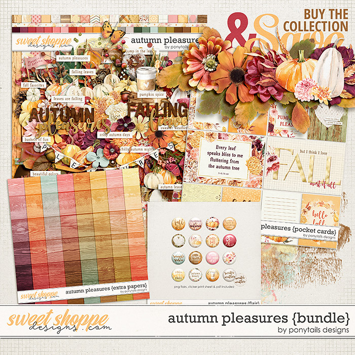Autumn Pleasures Bundle by Ponytails