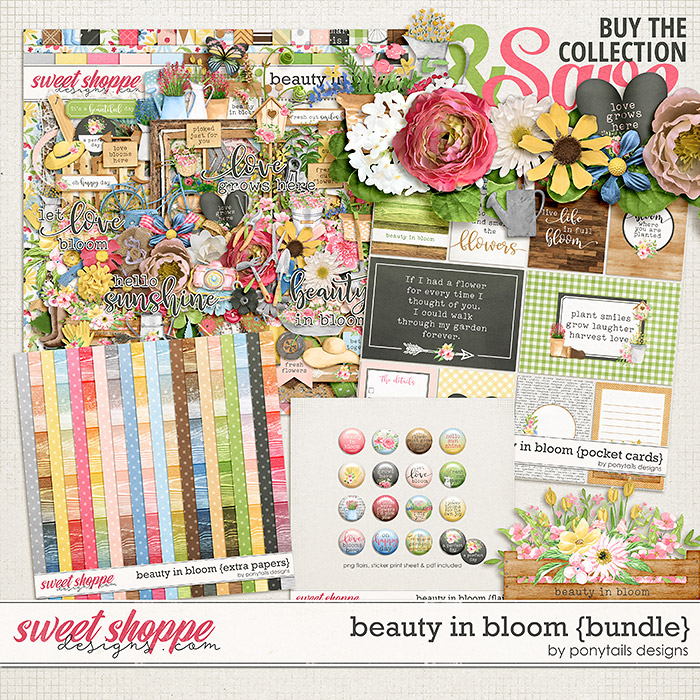 Beauty in Bloom Bundle by Ponytails