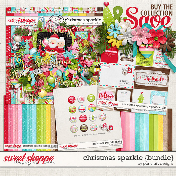 Christmas Sparkle Bundle by Ponytails