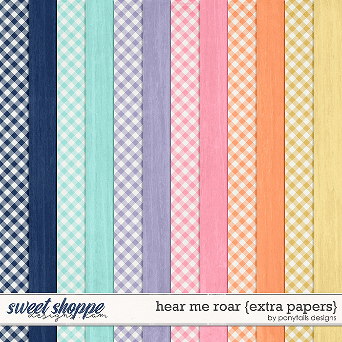 Hear Me Roar Extra Papers by Ponytails
