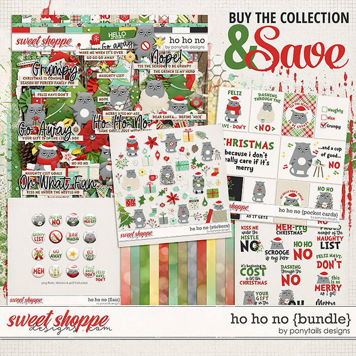 Ho Ho No Bundle by Ponytails