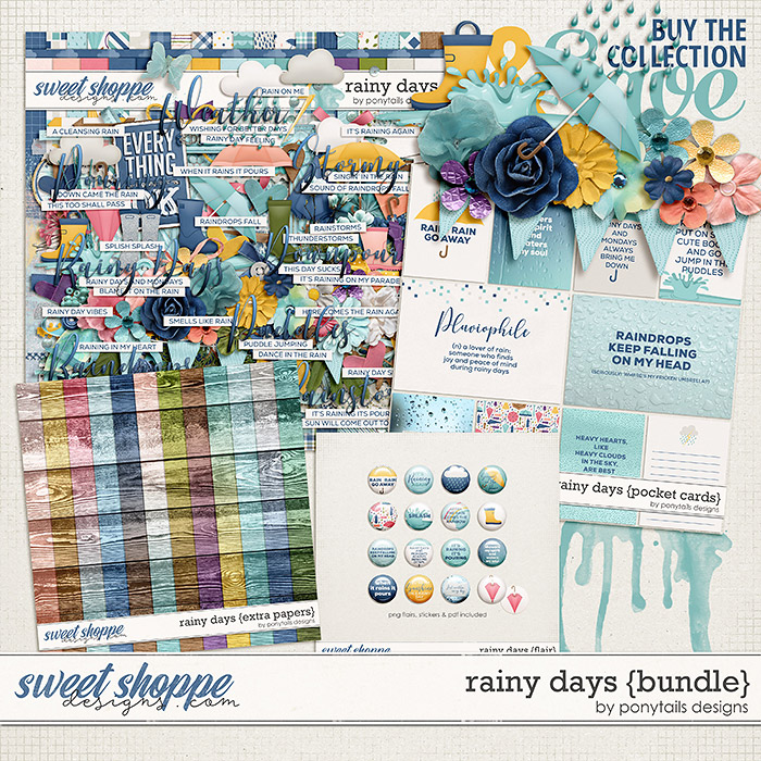 Rainy Days Bundle by Ponytails