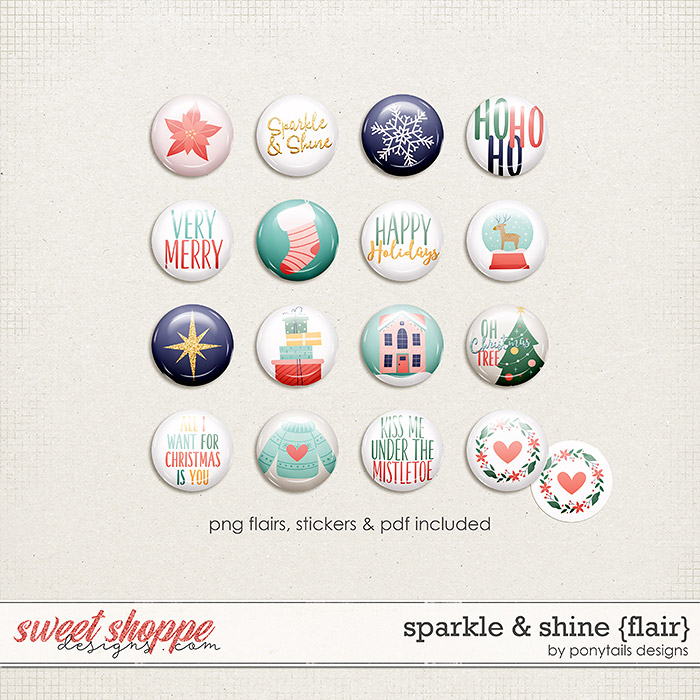 Sparkle & Shine Flair by Ponytails