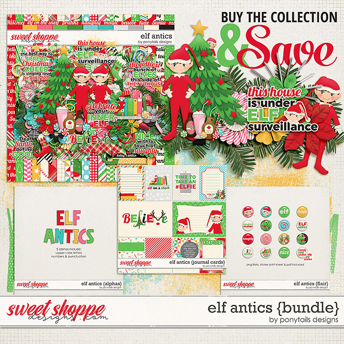 Elf Antics Bundle by Ponytails