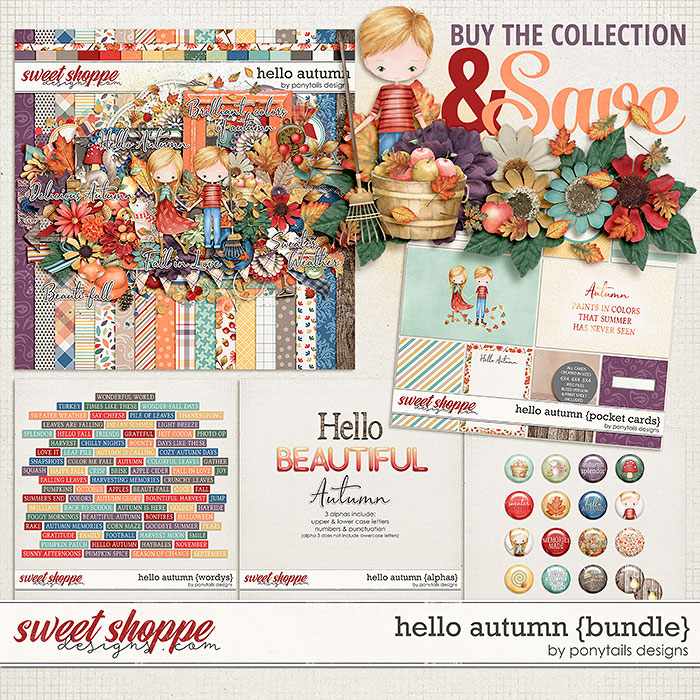 Hello Autumn Bundle by Ponytails