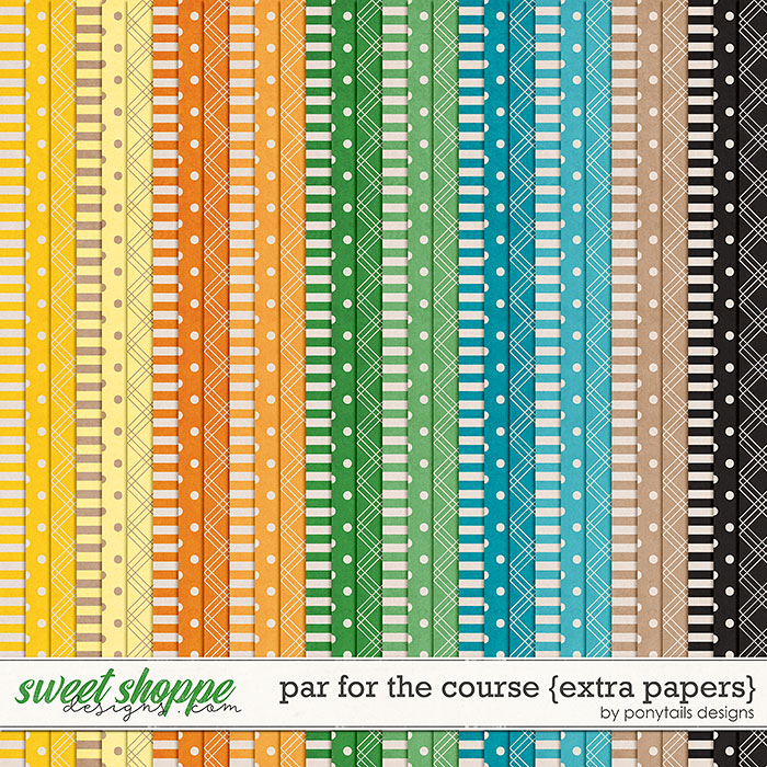 Par for the Course Extra Papers by Ponytails