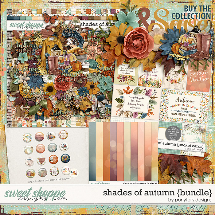 Shades of Autumn Bundle by Ponytails