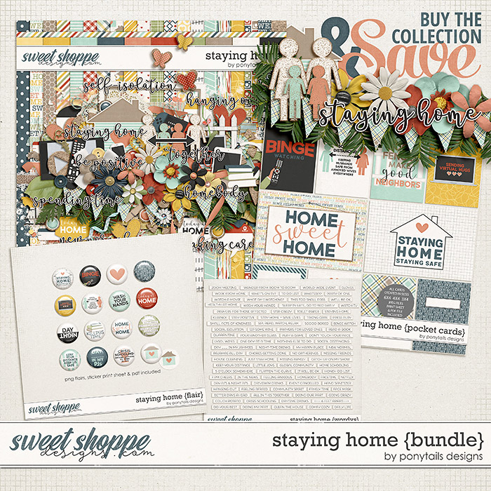 Staying Home Bundle by Ponytails