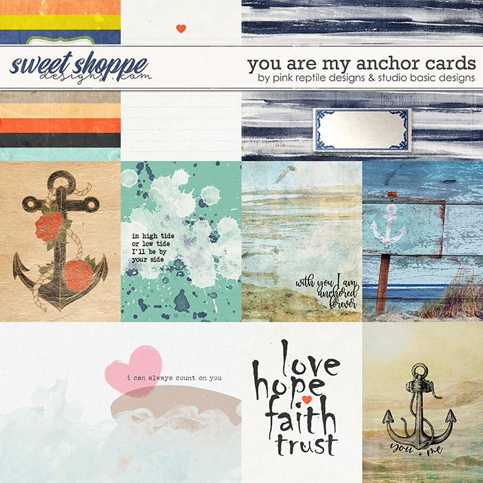 You Are My Anchor Cards by Studio Basic & Pink Reptile Designs