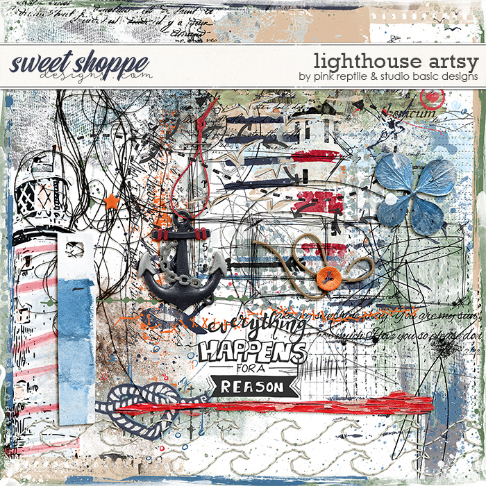 Lighthouse Artsy by Pink Reptile Designs & Studio Basic