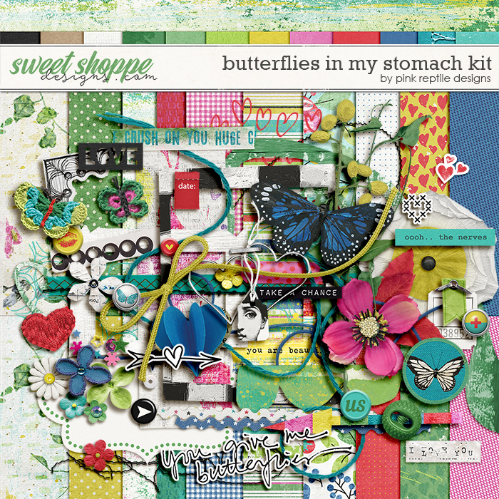 Butterflies in My Stomach Kit by Pink Reptile Designs