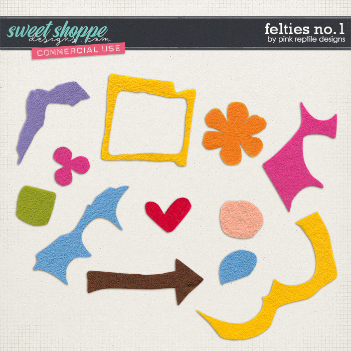 CU | Felties No.1 by Pink Reptile Designs CU | Felties No.1 by Pink Reptile Designs