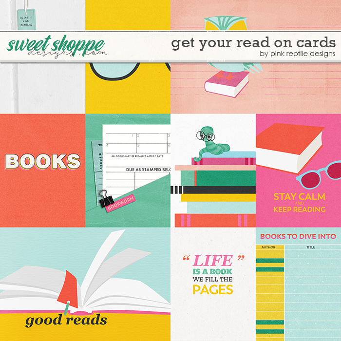 Get Your Read On Cards by Pink Reptile Designs