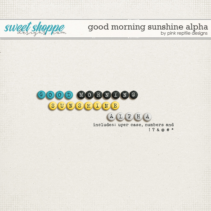 Good Morning Sunshine Alpha by Pink Reptile Designs