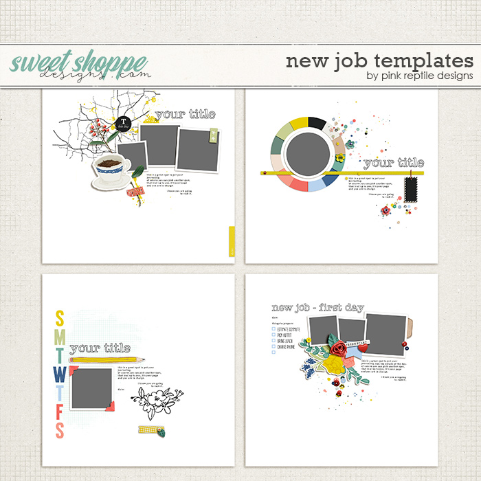 New Job Templates by Pink Reptile Designs