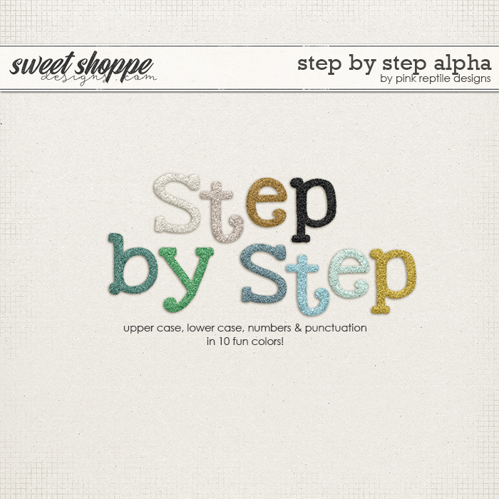 Step By Step Alpha by Pink Reptile Designs