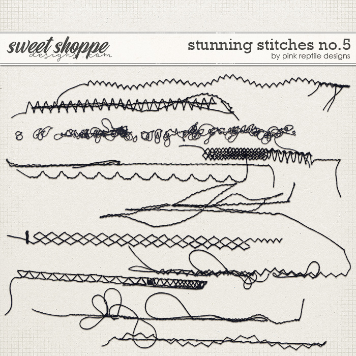 Stunning Stitches No.5 by Pink Reptile Designs Stunning Stitches No.5 by Pink Reptile Designs
