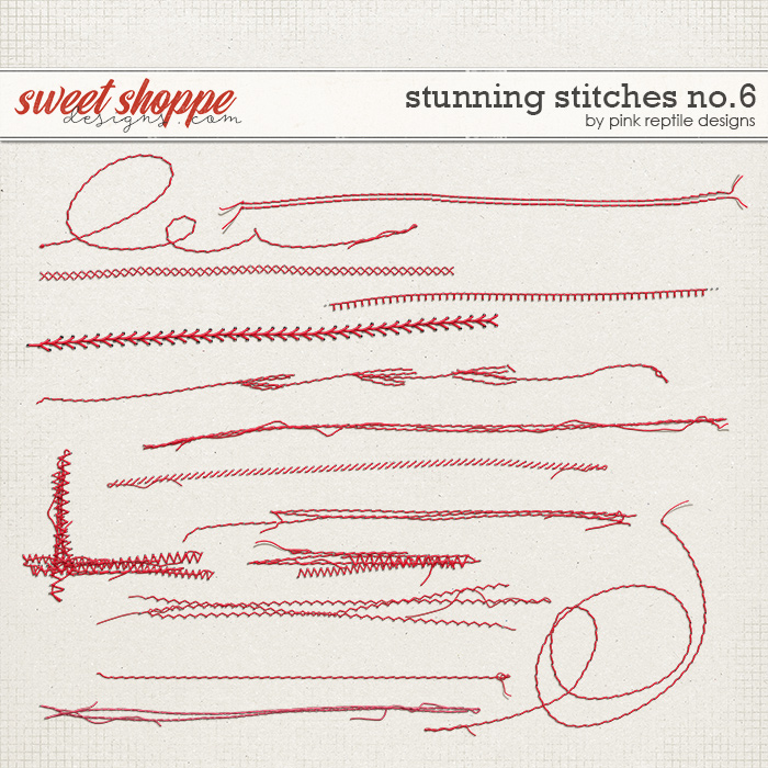 Stunning Stitches No.6 by Pink Reptile Designs Stunning Stitches No.6 by Pink Reptile Designs