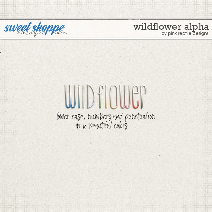 Wildflower Alpha by Pink Reptile Designs