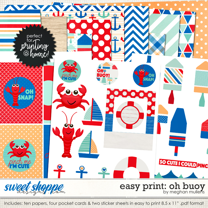 Easy Print: Oh Buoy by Meghan Mullens Easy Print: Oh Buoy by Meghan Mullens