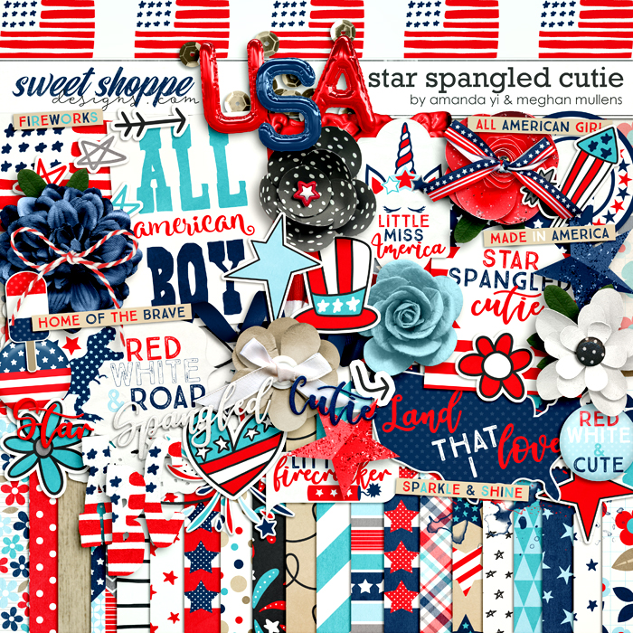 Star Spangled Cutie by Amanda Yi Designs & Meghan Mullens