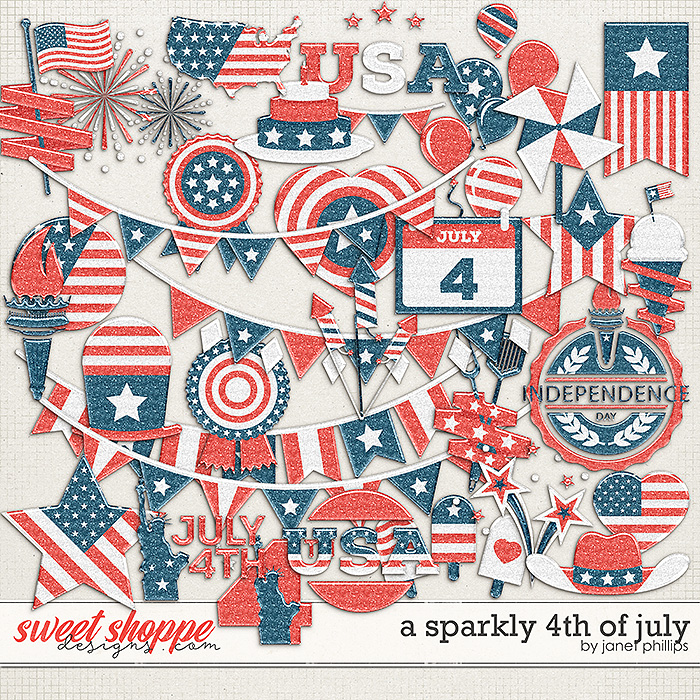 A SPARKLY 4TH OF JULY by Janet Phillips
