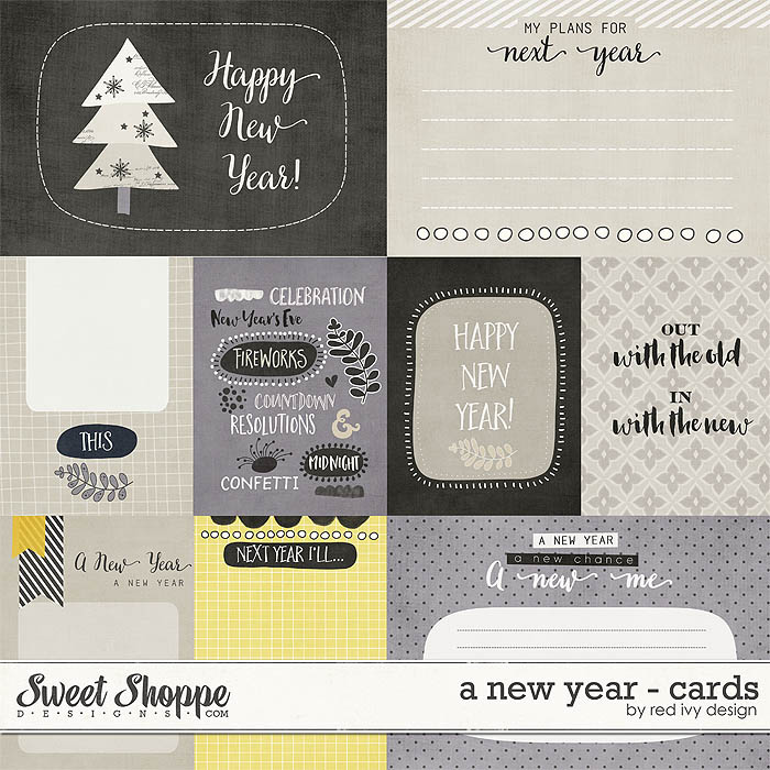 A New Year - Cards - by Red Ivy Design