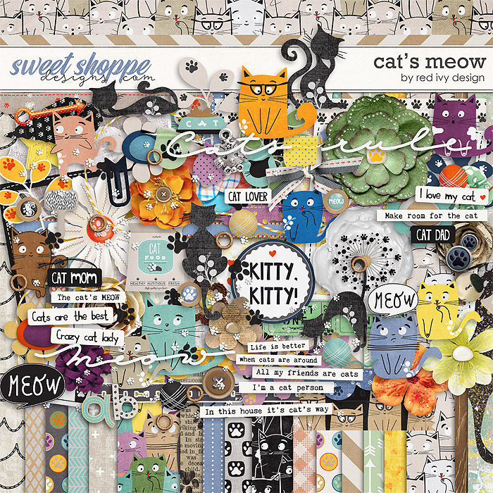 Cat's Meow by Red Ivy Design